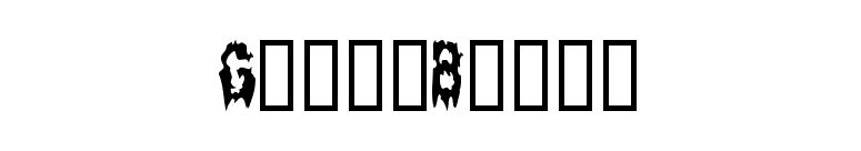 GhostBayou font preview