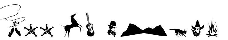 Giddyup Thangs font preview