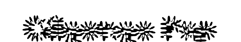Gilgongo Pap font preview