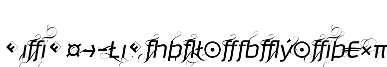 Ginger-LightFlamboyantExp font preview