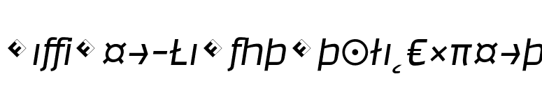 Ginger-LightItalicExpert font preview