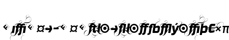 Ginger-RegularFlamboyantExp font preview