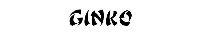 Ginko font preview