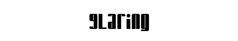 Glaring font preview
