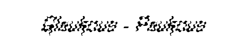 Glaukous - Paukous font preview