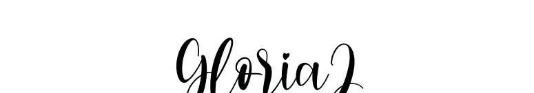 Gloria2 font preview