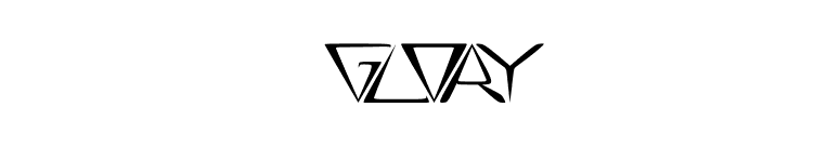 GlOrY font preview