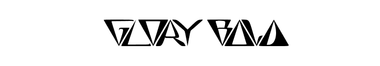 GlOrY BoLd font preview