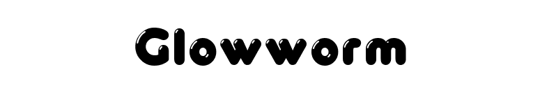 Glowworm font preview
