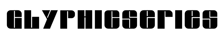 GlyphicSeries font preview