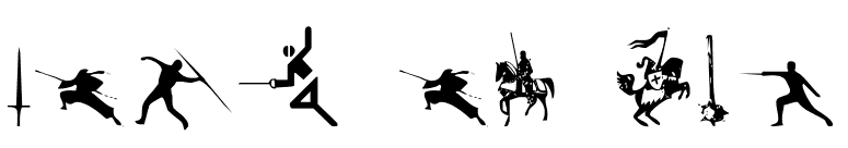 Gods of War font preview