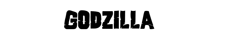 Godzilla  font preview