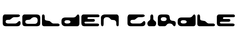 Golden Girdle font preview