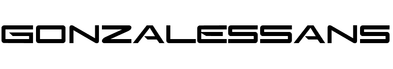 GonzalesSans font preview