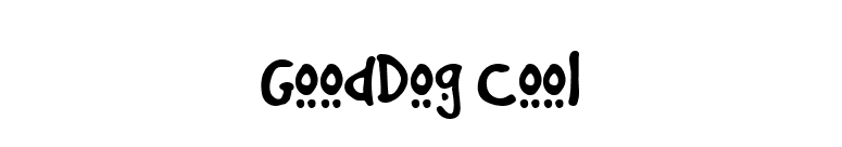 GoodDog Cool font preview
