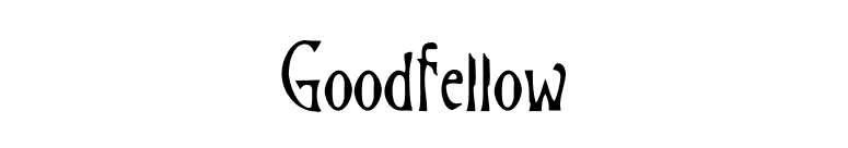 Goodfellow font preview