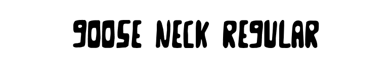 Goose Neck Regular font preview