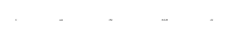 Goudy-Old-Style-Bold font preview