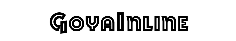 GoyaInline font preview