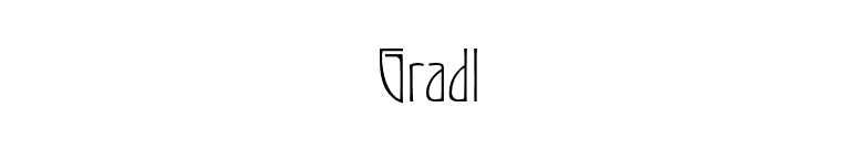 Gradl font preview