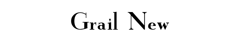 Grail New font preview