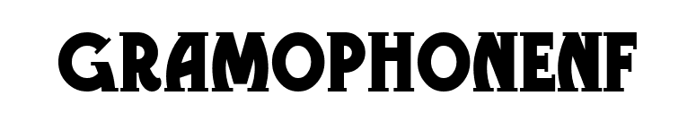 GramophoneNF font preview