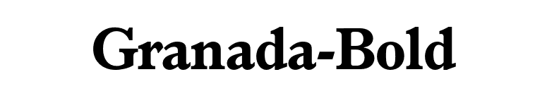 Granada-Bold font preview