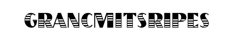 GrancMitSripes font preview