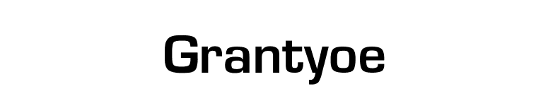 Grantyoe font preview