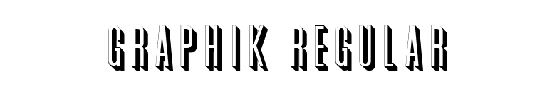 Graphik Regular font preview