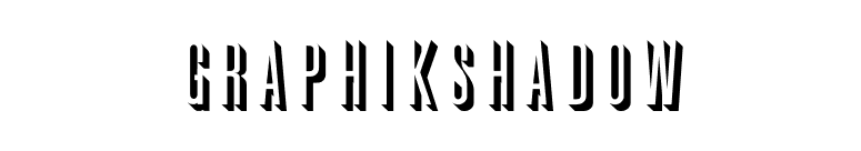 GraphikShadow font preview