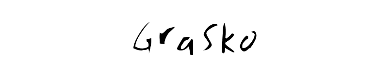Grasko font preview
