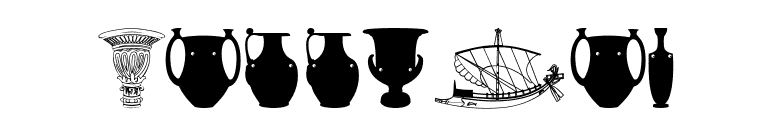 GreekArt font preview