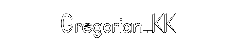 Gregorian__KK font preview