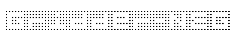Gridder-NEG font preview