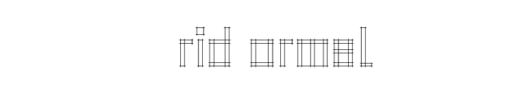 GridNormal font preview