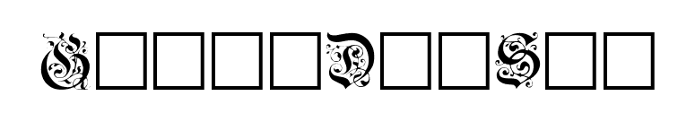 GriffDinShi font preview