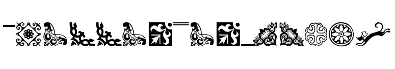GriffinDingbats1 font preview