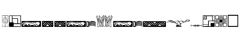 GriffinDingbats2 font preview