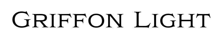 Griffon Light font preview