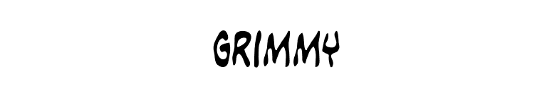 Grimmy font preview