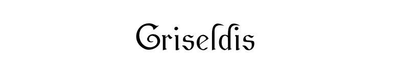 Griseldis font preview