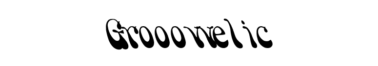 Grooovvelic font preview