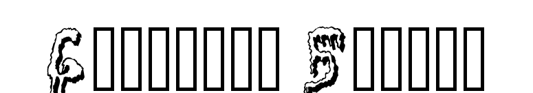 Grossout Shadow font preview