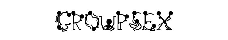 GroupSex font preview