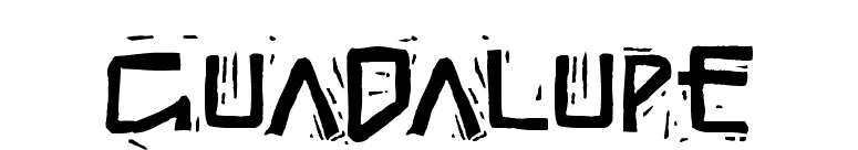 Guadalupe font preview