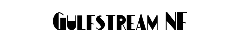 Gulfstream NF font preview