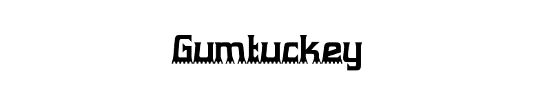Gumtuckey font preview