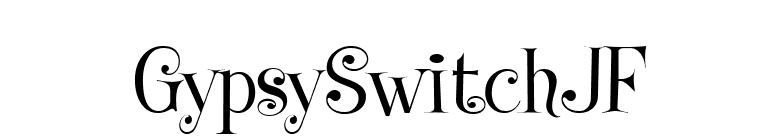 GypsySwitchJF font preview