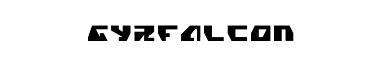 Gyrfalcon font preview